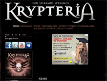 Tablet Screenshot of krypteria.de